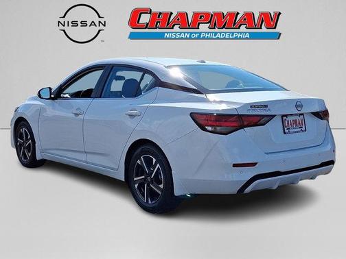 Cloud White 2025 Nissan Sentra SV