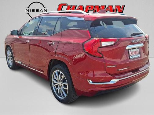 Volcanic Red 2023 GMC Terrain Denali