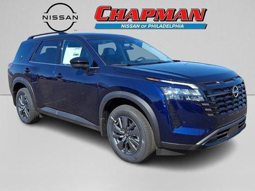 Deep Ocean Blue 2026 Nissan Pathfinder SV