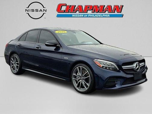 Blue 2020 Mercedes-Benz AMG C 43 Base 4MATIC Sedan