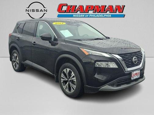 Black 2021 Nissan Rogue SV