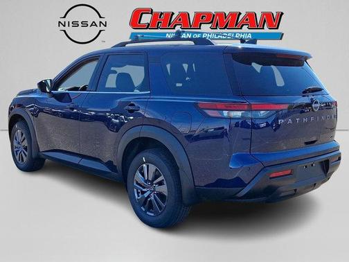 Deep Ocean Blue 2026 Nissan Pathfinder SV