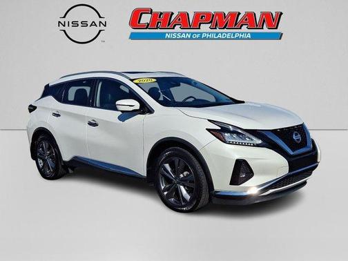 White 2020 Nissan Murano Platinum