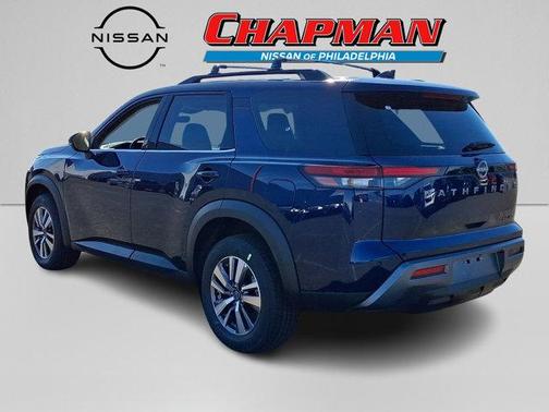 Deep Ocean Blue 2026 Nissan Pathfinder SL