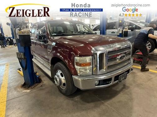 Vermillion Red 2010 Ford F-350 Lariat
