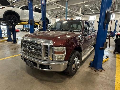 Vermillion Red 2010 Ford F-350 Lariat