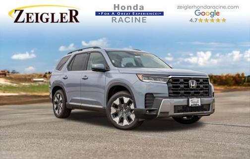 Sonic Gray Pearl 2026 Honda Pilot Elite