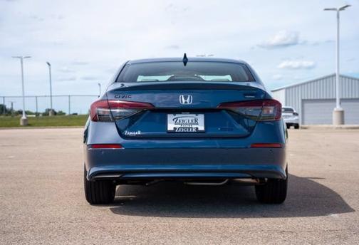 Blue 2026 Honda Civic Hybrid Sport Touring