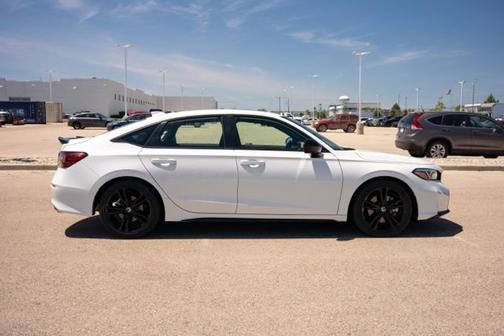 Platinum White Pearl 2025 Honda Civic Si