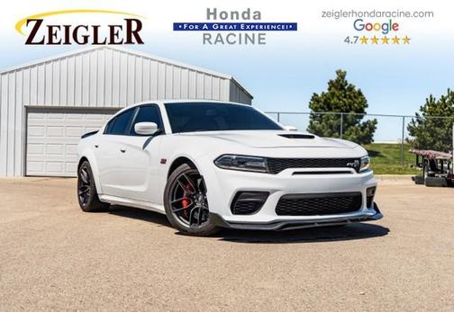 White Knuckle Clearcoat 2021 Dodge Charger SRT8