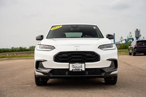 Platinum White Pearl 2024 Honda HR-V Sport
