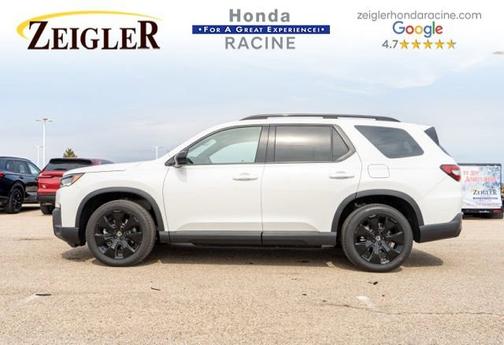 Platinum White Pearl 2026 Honda Pilot Black Edition