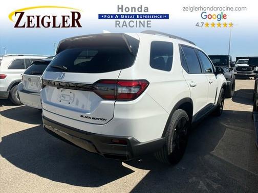 Platinum White Pearl 2026 Honda Pilot Black Edition