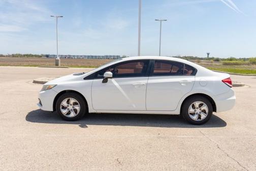 Taffeta White 2014 Honda Civic LX