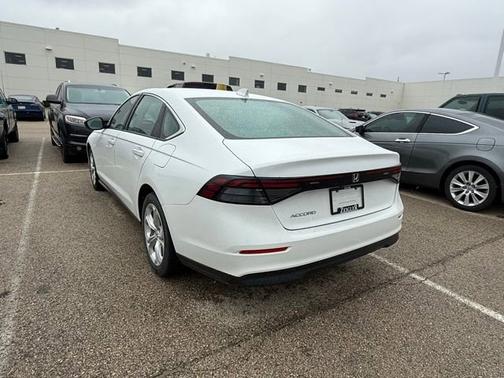 Platinum White Pearl 2024 Honda Accord LX