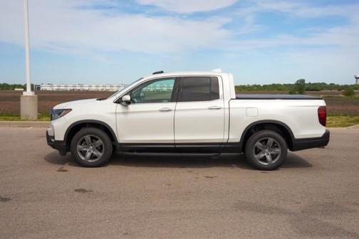 Platinum White Pearl 2021 Honda Ridgeline RTL-E