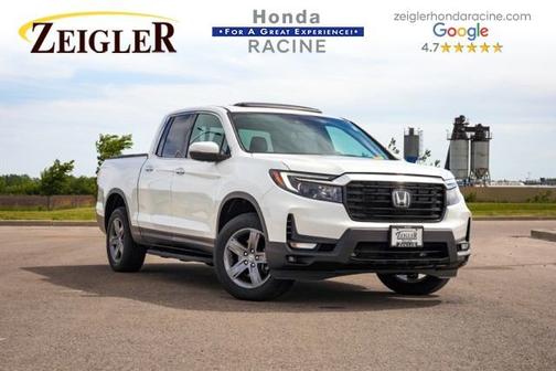 Platinum White Pearl 2021 Honda Ridgeline RTL-E
