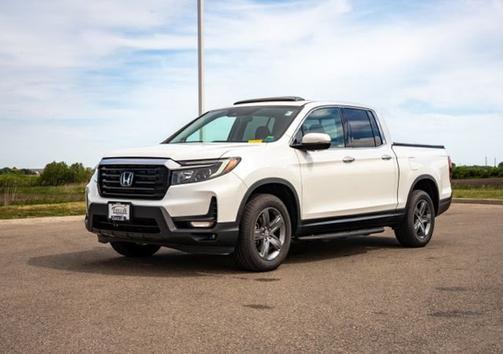 Platinum White Pearl 2021 Honda Ridgeline RTL-E