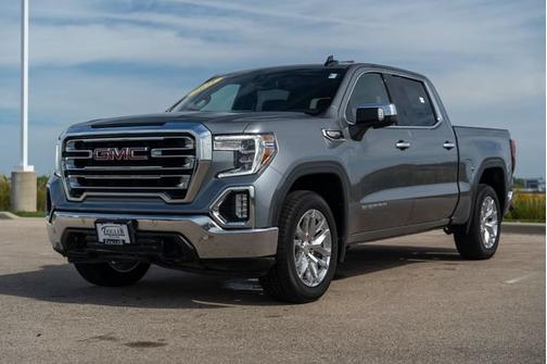 Satin Steel Metallic 2021 GMC Sierra 1500 SLT