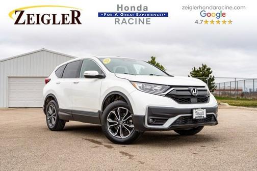 Platinum White Pearl 2020 Honda CR-V EX-L