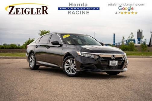 Crystal Black Pearl 2018 Honda Accord LX