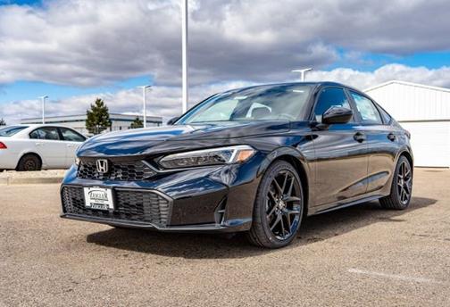 CRYSTAL BLACK 2026 Honda Civic Sport