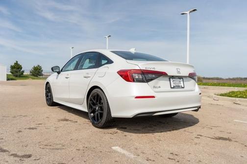 Platinum White Pearl 2023 Honda Civic Sport