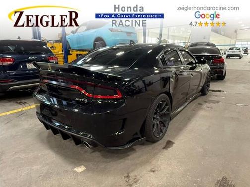 Pitch Black Clearcoat 2019 Dodge Charger SRT Hellcat