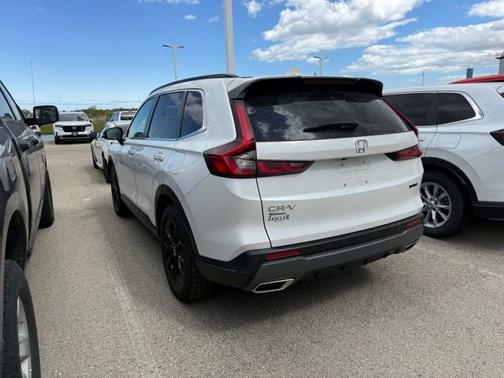 Platinum White Pearl 2024 Honda CR-V Hybrid Sport-L