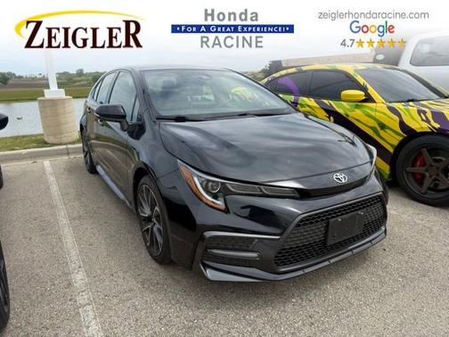 Black Sand Pearl 2021 Toyota Corolla SE