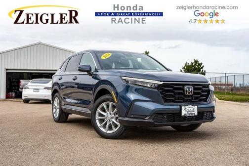 Canyon River Blue Metallic 2024 Honda CR-V EX-L