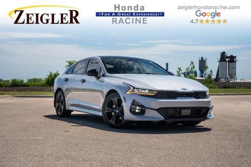 Wolf Gray 2021 Kia K5 GT-Line