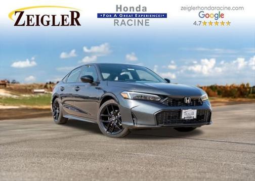 Meteorite Gray Metallic 2026 Honda Civic Sport