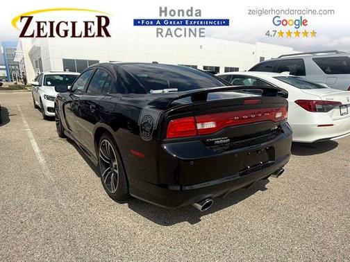 Pitch Black 2012 Dodge Charger SRT8