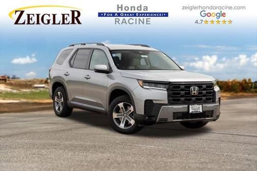 Solar Silver Metallic 2026 Honda Pilot EX-L