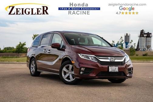 Deep Scarlet Pearl 2019 Honda Odyssey EX-L