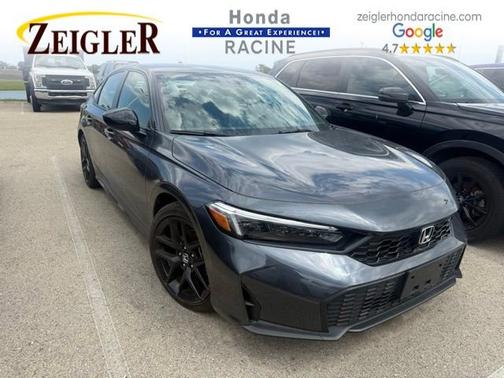 Meteorite Gray Metallic 2025 Honda Civic Sport