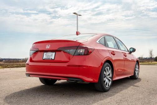 Rallye Red 2026 Honda Civic LX