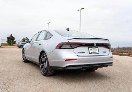 Solar Silver Metallic 2026 Honda Accord Hybrid Sport