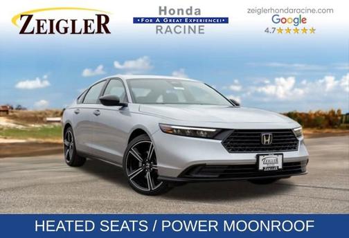 Solar Silver Metallic 2026 Honda Accord Hybrid Sport