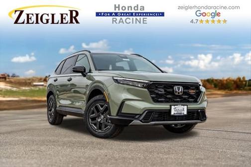 Ash Green Metallic 2026 Honda CR-V Hybrid TrailSport