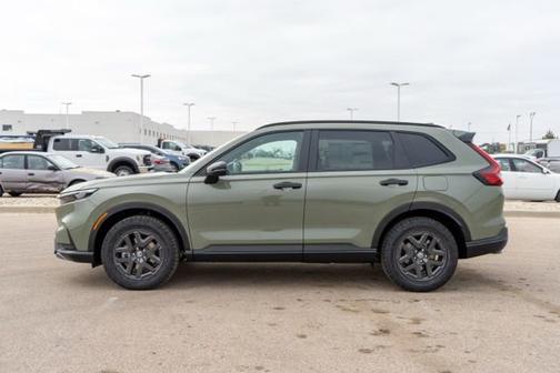 Ash Green Metallic 2026 Honda CR-V Hybrid TrailSport