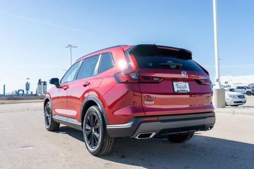 Radiant Red Metallic 2026 Honda CR-V Hybrid Sport Touring