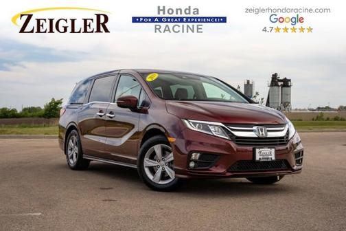 Deep Scarlet Pearl 2019 Honda Odyssey EX