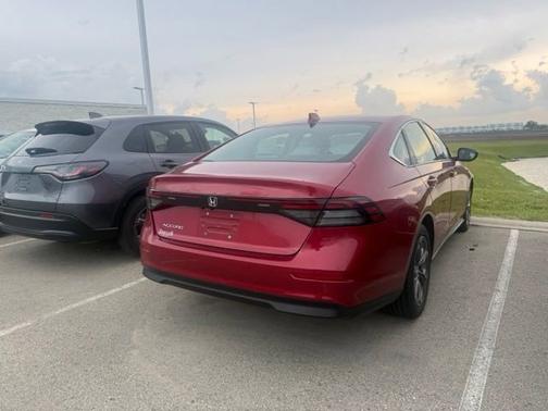Radiant Red Metallic 2024 Honda Accord EX