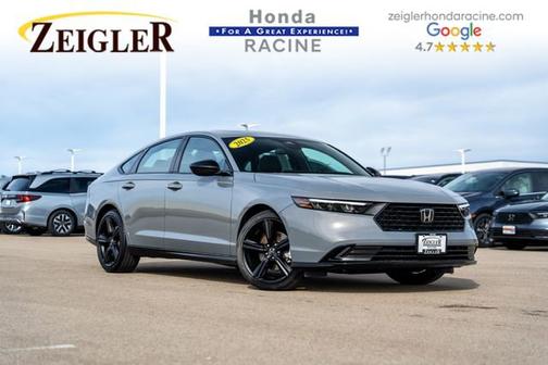 Urban Gray 2025 Honda Accord Hybrid Sport-L