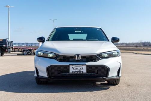 Platinum White Pearl 2026 Honda Civic Sport