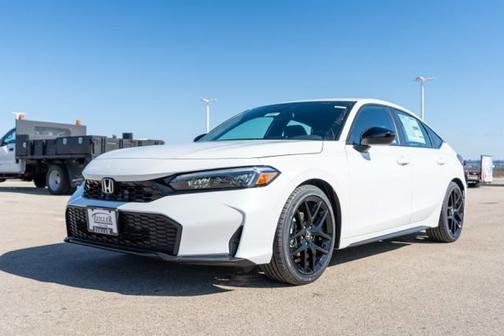 Platinum White Pearl 2026 Honda Civic Sport