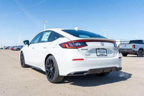 Platinum White Pearl 2026 Honda Civic Sport