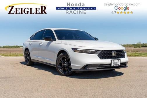 Platinum White Pearl 2025 Honda Accord SE